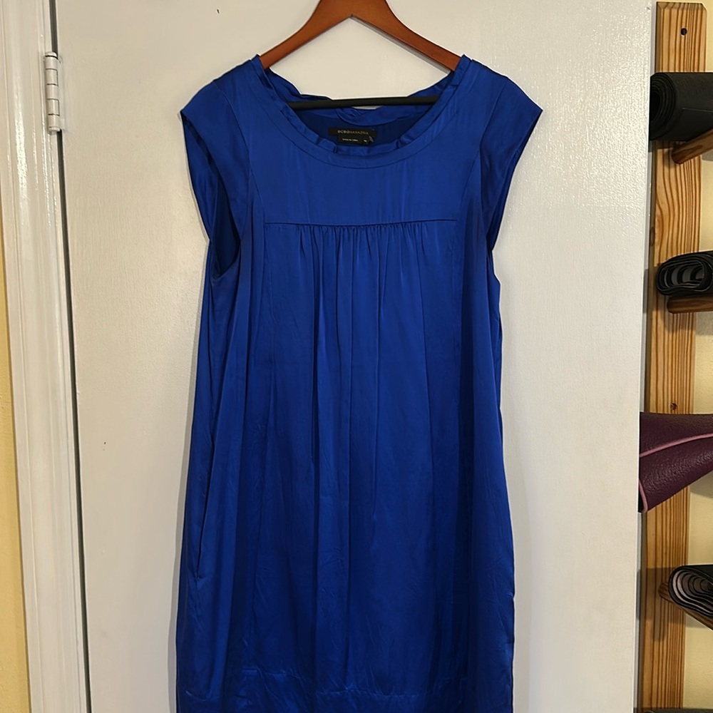 BCBG electric blue dress